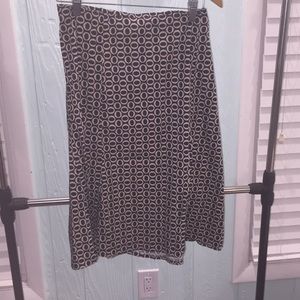 Pattern circle skirt